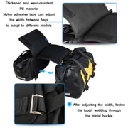 AFISHTOUR FM2021 Large Capacity Water-resistant Motorcycle Rear Seat Bag, Color: Yellow