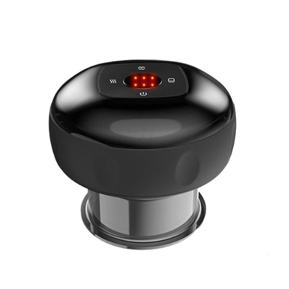 6-speed USB Plug-in Electric Cupping Massage Device(Black)