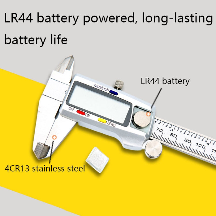 JS-04 Stainless Steel Electronic Digital Caliper, Specification: 0-150mm