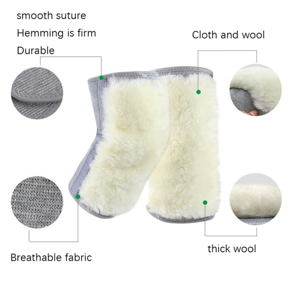 Warm And Thickening Anti-Cold Wind Riding Protective Gear(Gray XL)
