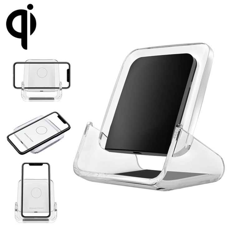 A9191 10W 3 in 1 Multifunctional Vertical Wireless Charger(Black)