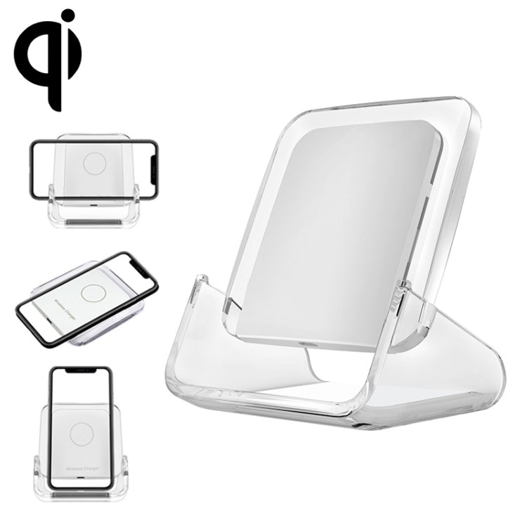 A9191 10W 3 in 1 Multifunctional Vertical Wireless Charger(White)