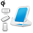 A9191 10W 3 in 1 Multifunctional Vertical Wireless Charger(Blue) - Wireless Charger by PMC TechLife | Online Shopping South Africa | PMC TechLife | Buy Now Pay Later Mobicred