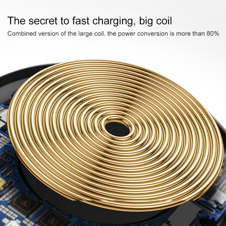 A9191 10W 3 in 1 Multifunctional Vertical Wireless Charger(Blue)