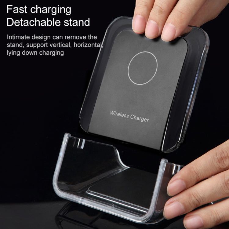 A9191 10W 3 in 1 Multifunctional Vertical Wireless Charger(Blue)