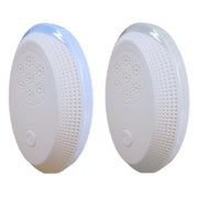 Ultrasonic Mosquito Rat Repellent Night Light, Specification: EU Plug(Pearl White)