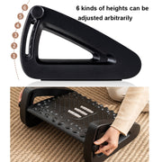 Office Computer Set Up Foot Stool Foot Massage Pedal(Pink)