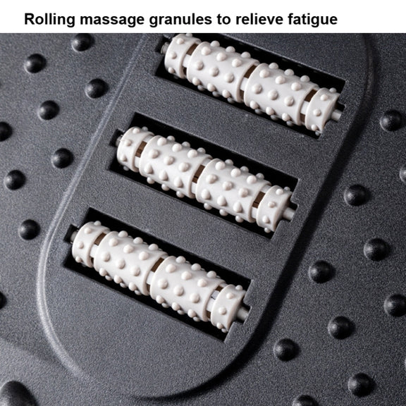 Office Computer Set Up Foot Stool Foot Massage Pedal(Black)
