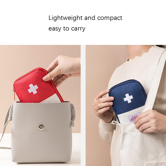 Travel Home Portable Medical Bag, Color: Pink Small