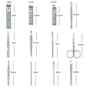 12 in 1 Green Convenience Tools Cutting Nails