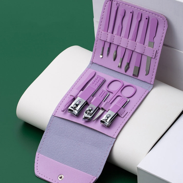 12 in 1 Purple  Convenience Tools Cutting Nails