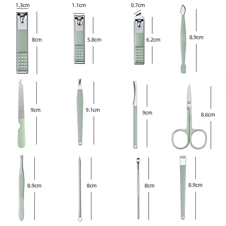 12 in 1 Purple  Convenience Tools Cutting Nails