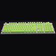 Pudding Double-layer Two-color 108-key Mechanical Translucent Keycap(Apple Green) - Silicone / Sticker by PMC TechLife | Online Shopping South Africa | PMC TechLife | Buy Now Pay Later Mobicred