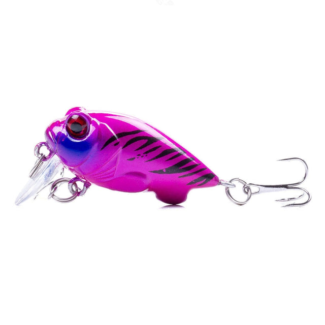 4 PCS HENGJIA CB051 4cm / 5.2g Small Fat Lure Bait(2)