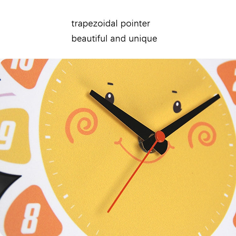 Cartoon Shake Wall Clock Children Room Decoration Wall Clock (Palette)