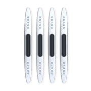 4 PCS Car Door Anti-Static Silicone Airbag Anti-Collision Strip, Colour: Transparent
