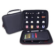 GHKJOK GH1322 Large Capacity U Disk SD Card Mobile Hard Disk Bag(Black) - Hard Drive Bags & Cases by PMC TechLife | Online Shopping South Africa | PMC TechLife | Buy Now Pay Later Mobicred