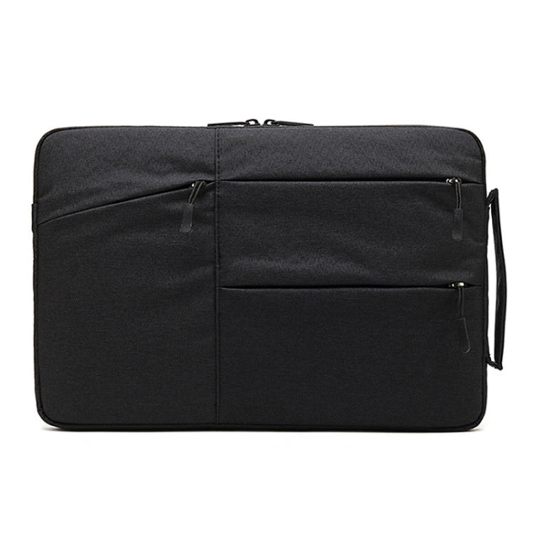 Zipper Type Polyester Business Laptop Liner Bag, Size: 11.6 Inch(Black)