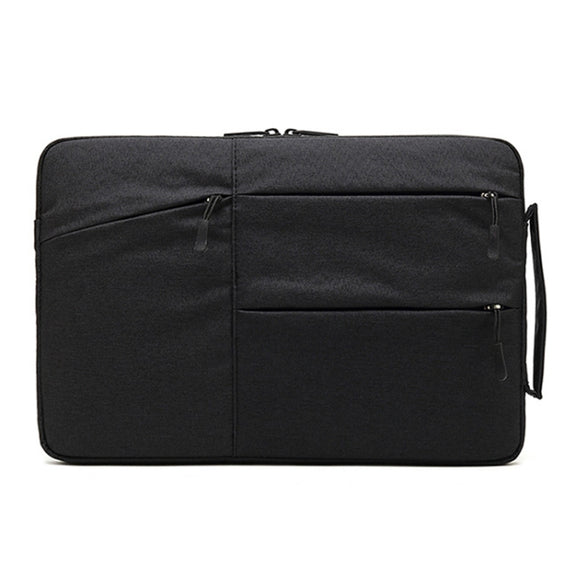 Zipper Type Polyester Business Laptop Liner Bag, Size: 11.6 Inch(Black)