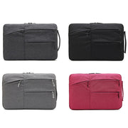 Zipper Type Polyester Business Laptop Liner Bag, Size: 11.6 Inch(Light Grey)