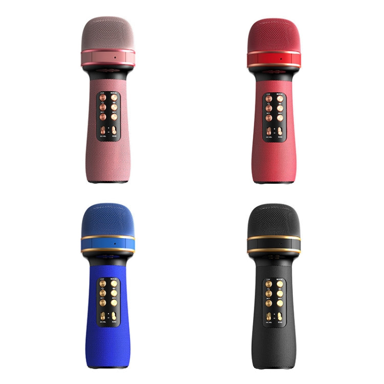 WS898 Live Wireless Bluetooth Microphone with Audio Function(Blue)