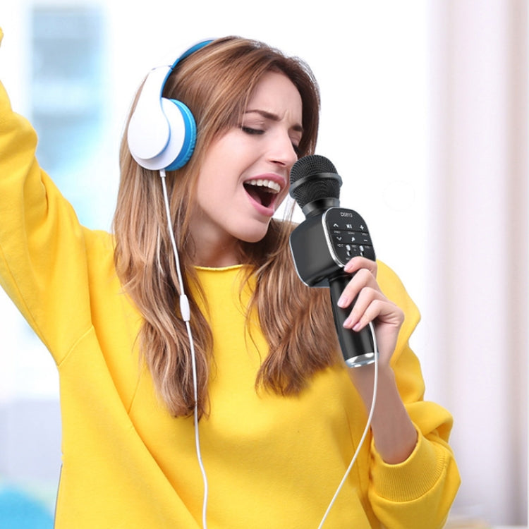 DS813 Live Wireless Bluetooth Microphone(Blue)