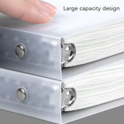 Transparent Matte PP Soft Shell Cover Hand Accountive Page, Style: A5 Cornell Core