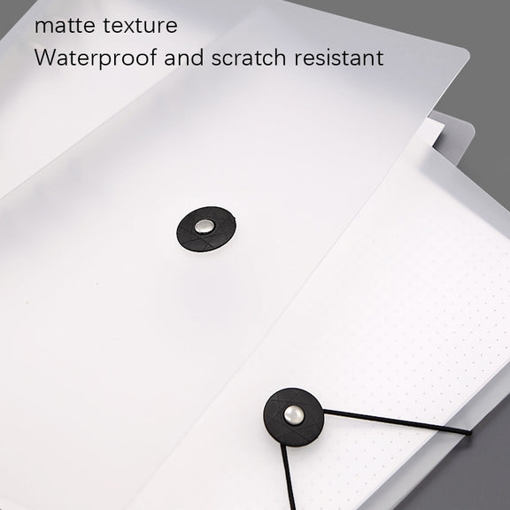 Transparent Matte PP Soft Shell Cover Hand Accountive Page, Style: B5 Horizontal Core