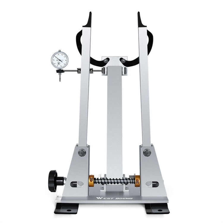 WEST BIKING Bicycle Wheel Correction and Adjustment Station(Silver)