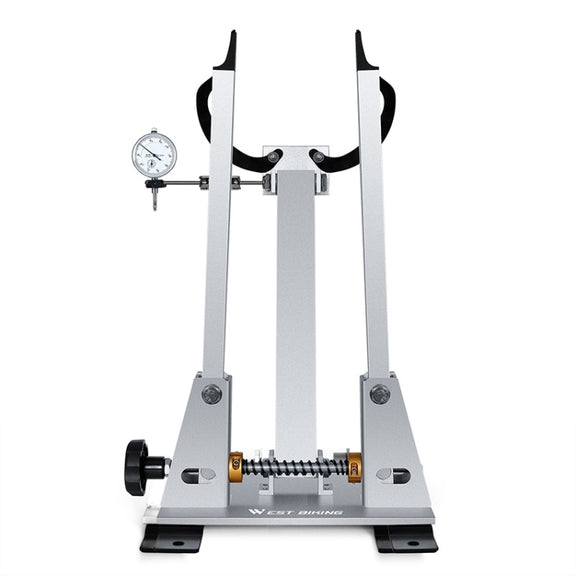 WEST BIKING Bicycle Wheel Correction and Adjustment Station(Silver)