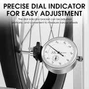 WEST BIKING Bicycle Wheel Correction and Adjustment Station(Silver)