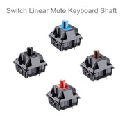 10PCS Cherry Shaft MX Switch Linear Keyboard Shaft, Color: White Shaft