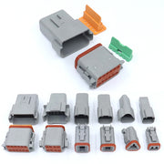 4 PCS DT04-3P / DT06-3S With Copper Car Water-resistant Connector Conductive Connection Terminal