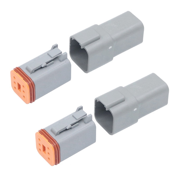 2 PCS DT04-6P / DT06-6S With Copper Car Water-resistant Connector Conductive Connection Terminal