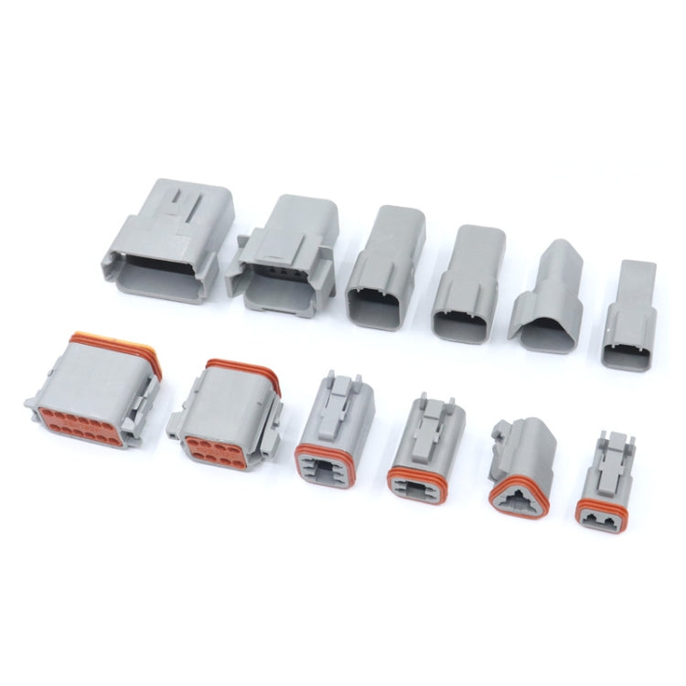 2 PCS DT04-8P / DT06-8S With Copper Car Water-resistant Connector Conductive Connection Terminal