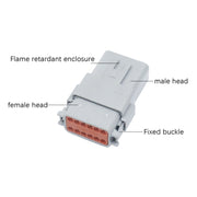 2 PCS DT04-8P / DT06-8S With Copper Car Water-resistant Connector Conductive Connection Terminal
