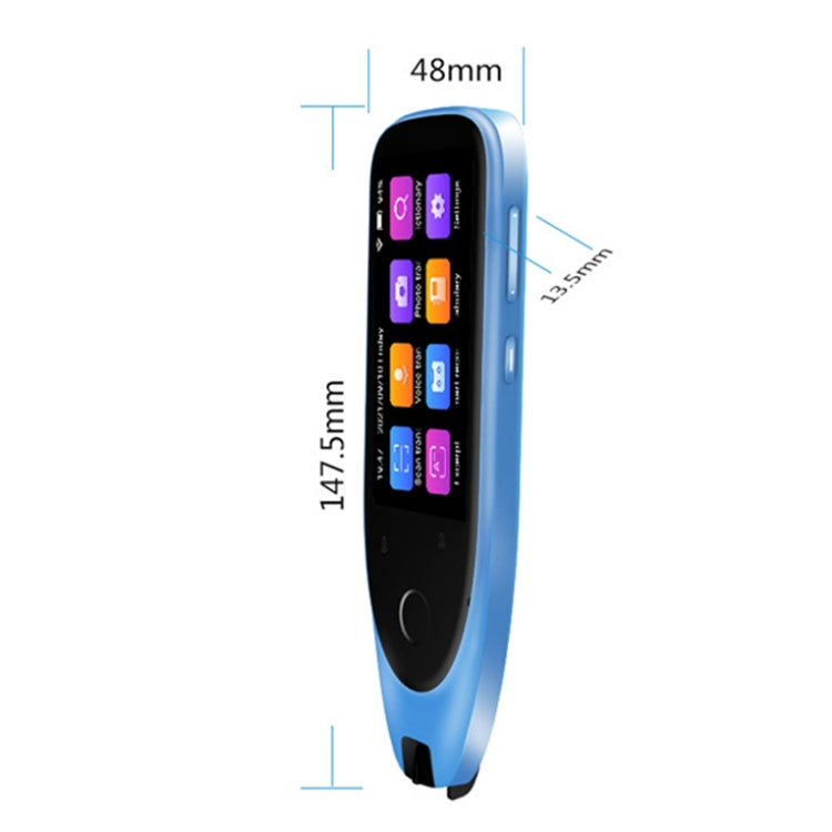 S50 Smart Text Scanning Translation Pen(Blue)