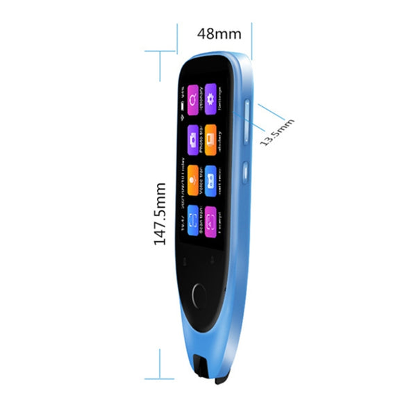 S50 Smart Text Scanning Translation Pen(Blue)