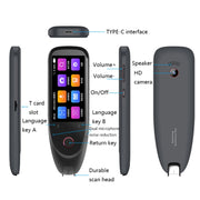 S50 Smart Text Scanning Translation Pen(Blue)