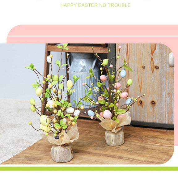 Easter LED Lights Colorful Egg Decorative Tree(1)