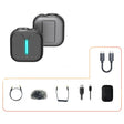Outdoor Professional Noise-cancelling Wireless Lavalier Microphone Type-C - Microphone by elebest | Online Shopping South Africa | PMC TechLife | Buy Now Pay Later Mobicred