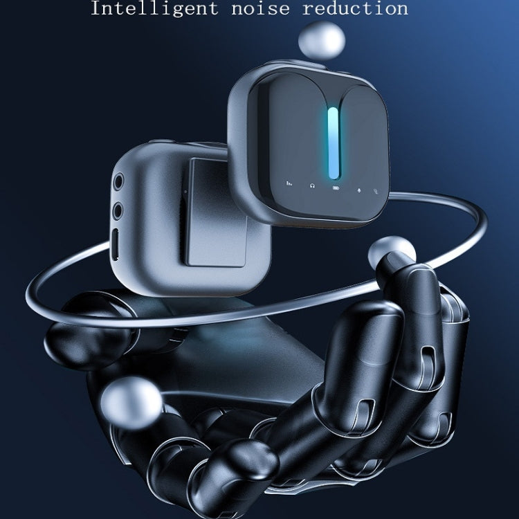 Outdoor Professional Noise-cancelling Wireless Lavalier Microphone Type-C+External Microphone