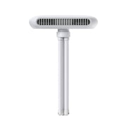Handheld Mini USB Charging Desktop Portable Stroller Octopus Fan(White)