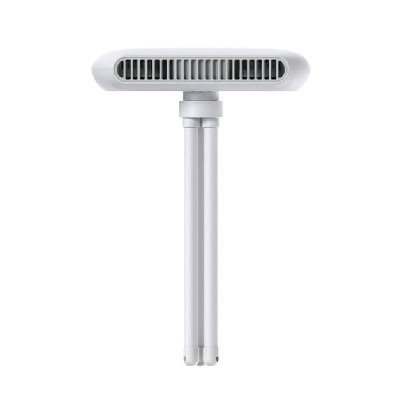 Handheld Mini USB Charging Desktop Portable Stroller Octopus Fan(White)