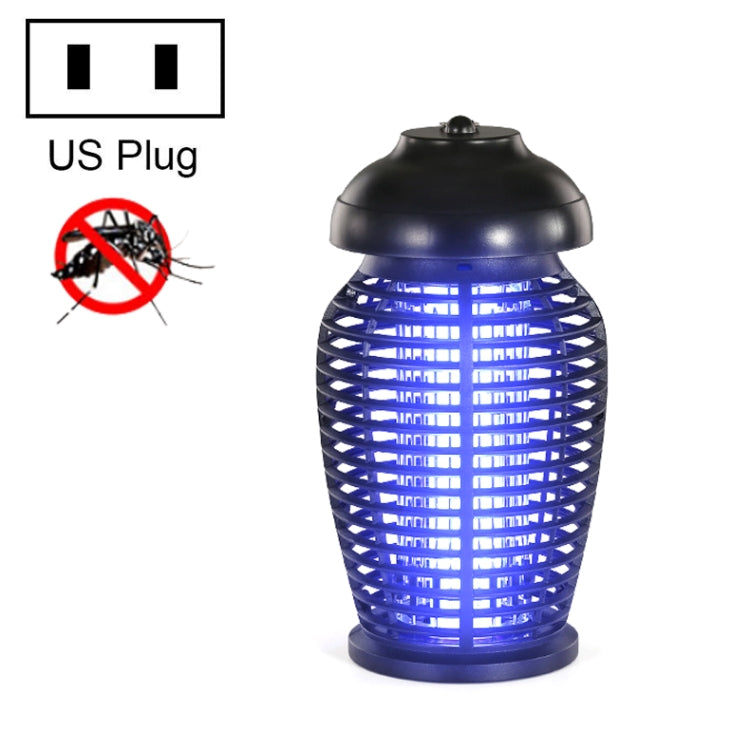 Outdoor Water-resistant Mosquito Repellent Restaurant Hotel Fly Flyer Catcher, Plug Specification: US Plug(Black)