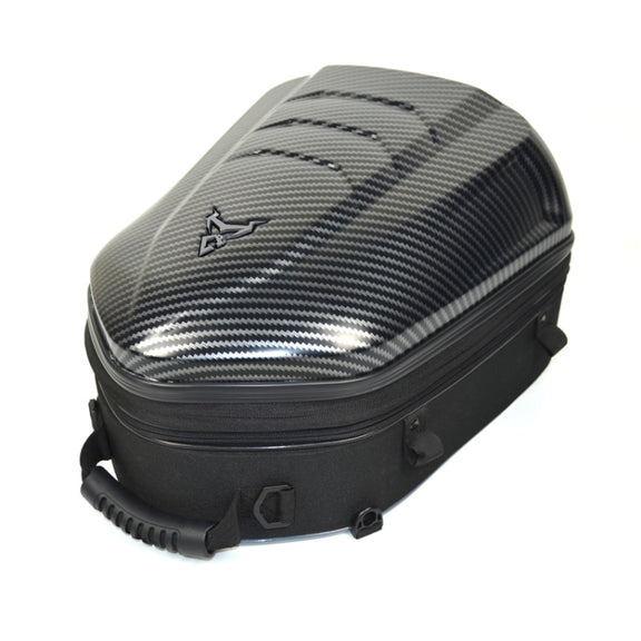 MOTOCENTRIC 11-MC-0113 Outdoor Riding Motorcycle Rear Seat Bag(Gray)