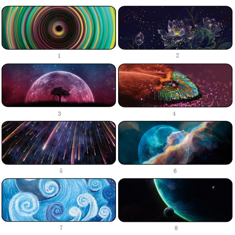 400x900x1.5mm Unlocked Large Desk Mouse Pad(8 Space)
