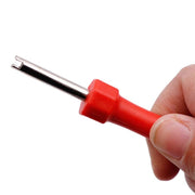 10 PCS Car Tire Electric Vehicle Valve Cap Bicycle Valve Core Switch, Style: Single Head Long