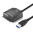 SATA To USB3.0 Easy Drive Cable External 2.5 / 3.5 Inch Hard Drive Adapter Cable(Black) - eSATA & SATA & IDE by PMC TechLife | Online Shopping South Africa | PMC TechLife