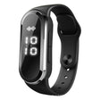 M21  Ultrasonic Mosquito Repellent Bracelet with Step Counter & Clock & Temperature Function(Black) - Repellent Wristband by PMC TechLife | Online Shopping South Africa | PMC TechLife | Buy Now Pay Later Mobicred